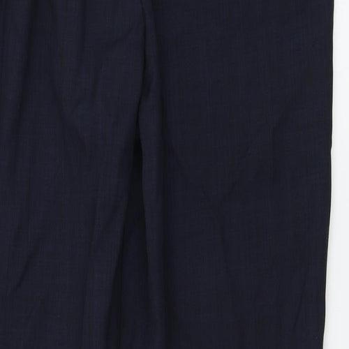 Marks and Spencer  Womens Blue   Trousers  Size 14 L24 in