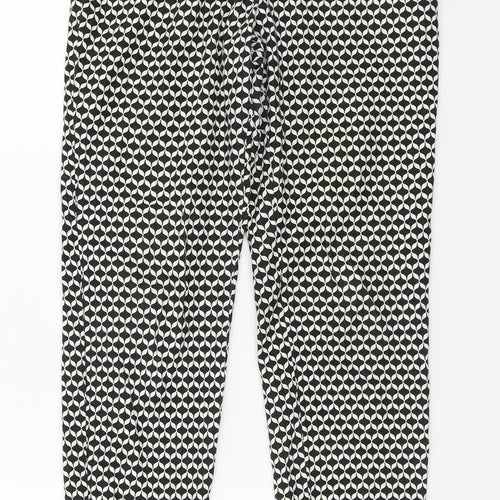 H&M  Womens White   Trousers  Size 4 L25 in