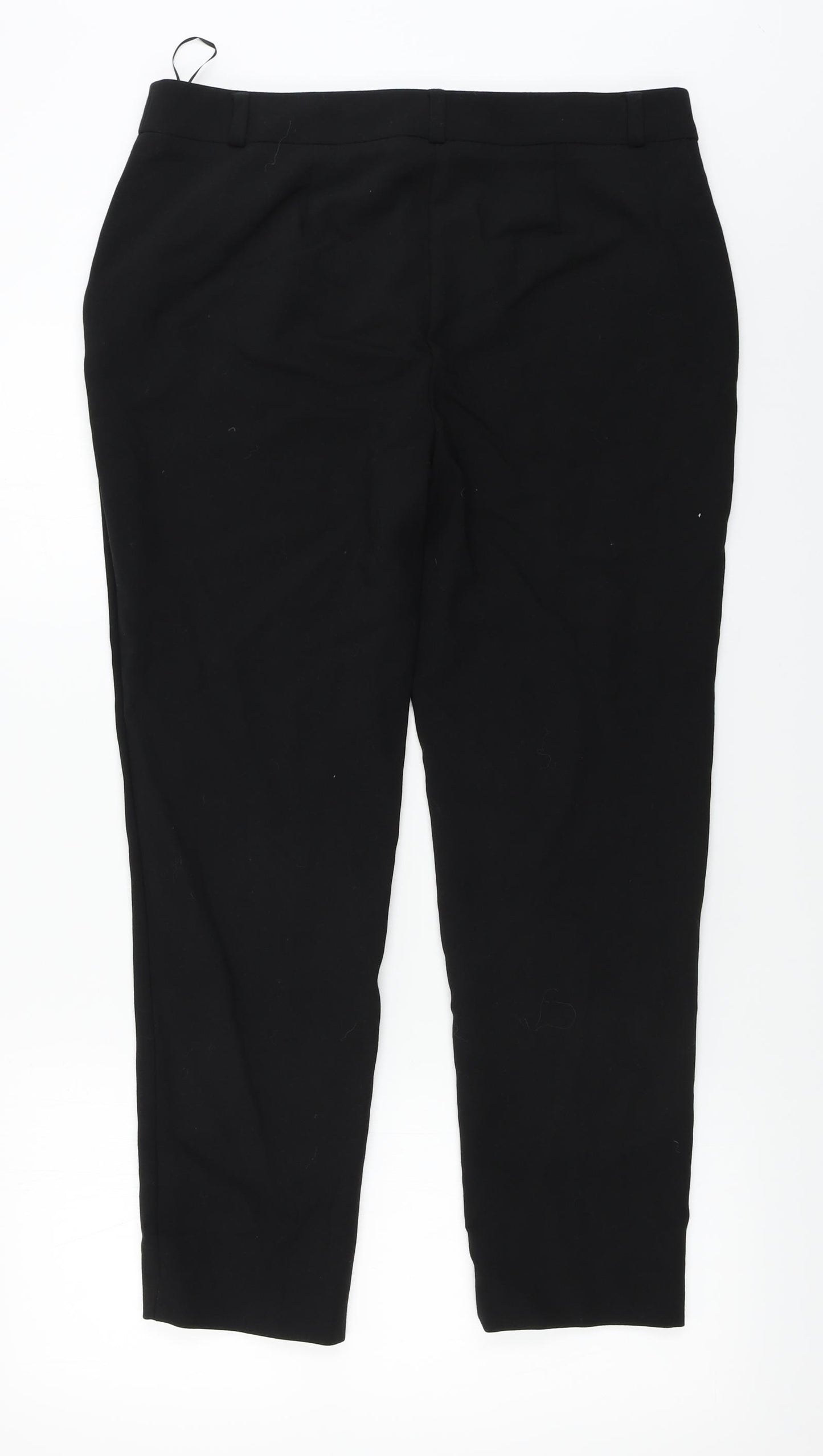 Marks and Spencer  Womens Black   Trousers  Size 14 L24 in