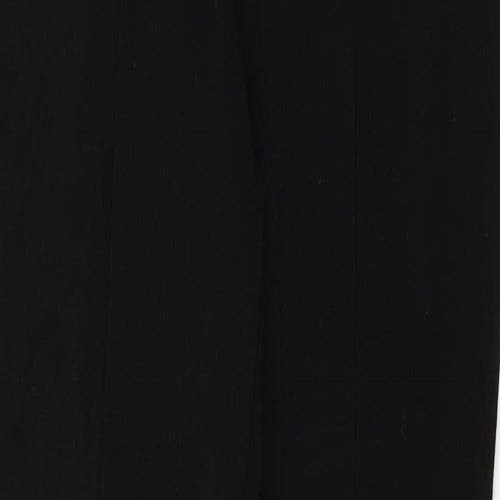 Preworn  Womens Black   Trousers  Size 28 in L24 in