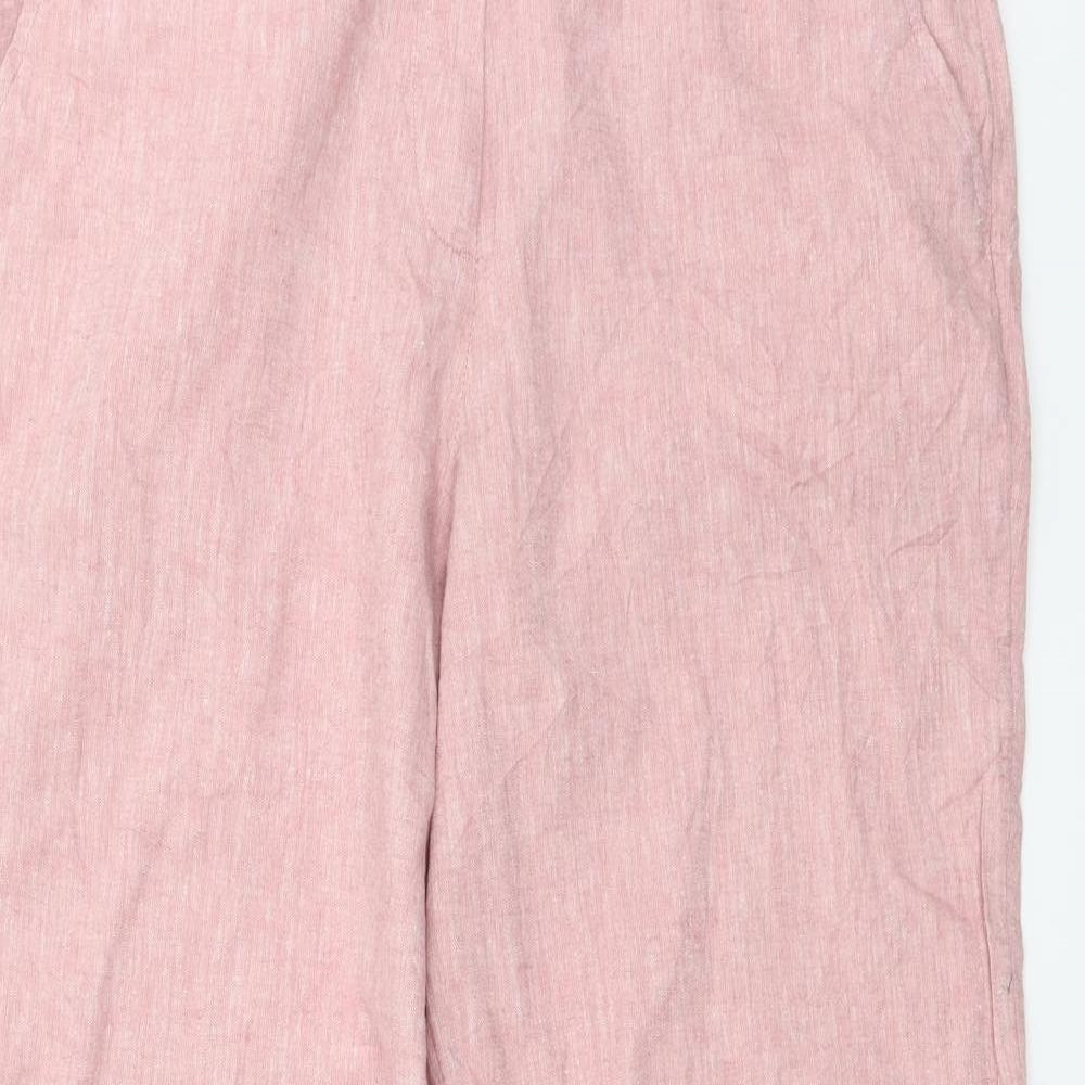 TU Womens Pink   Trousers  Size 12 L25 in