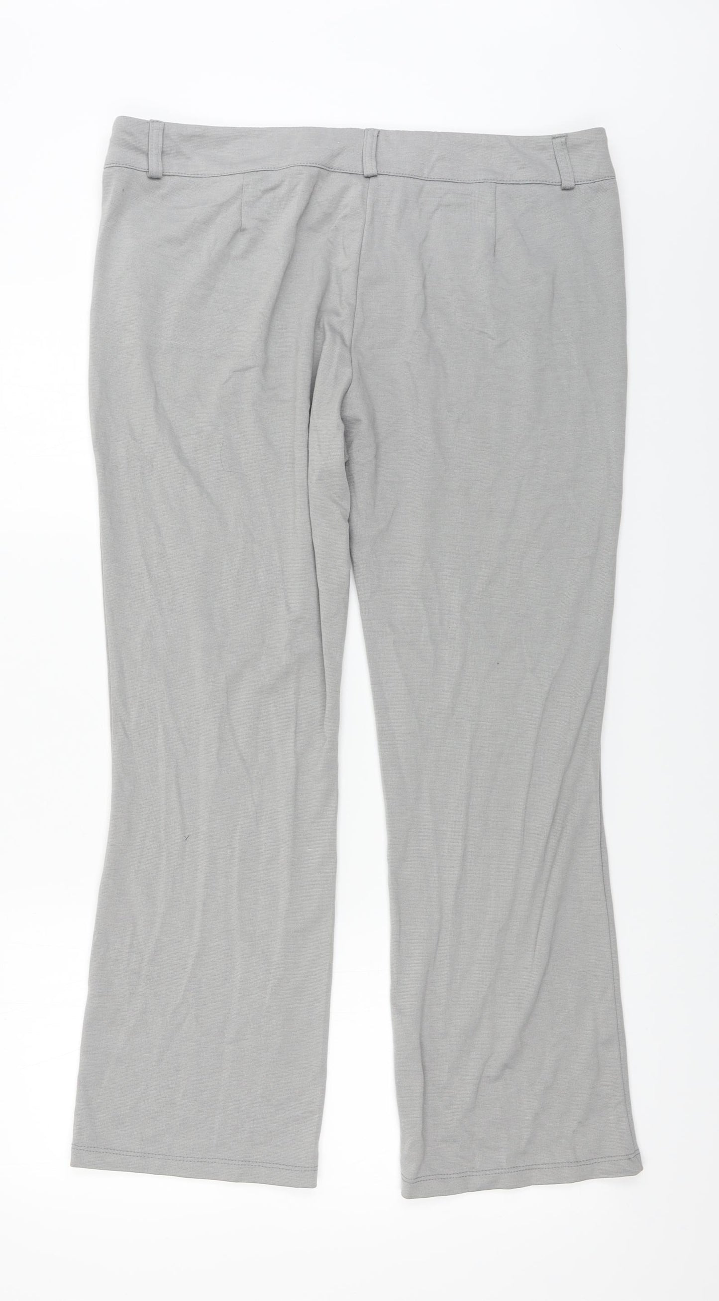 Chelsea Muse  Womens Grey   Trousers  Size 16 L26 in