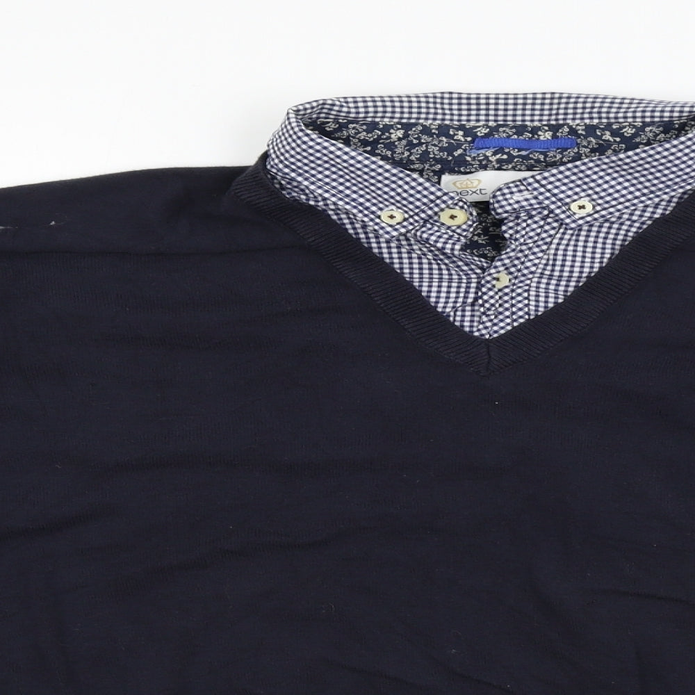 NEXT  Mens Black    Polo Size L