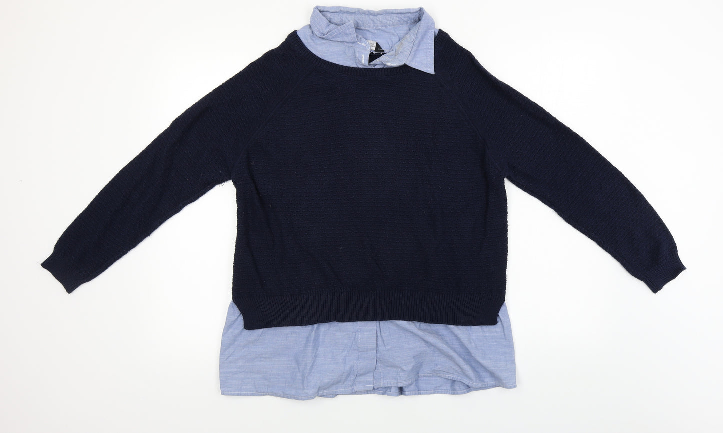 Dorothy Perkins  Womens Blue   Pullover Jumper Size 20