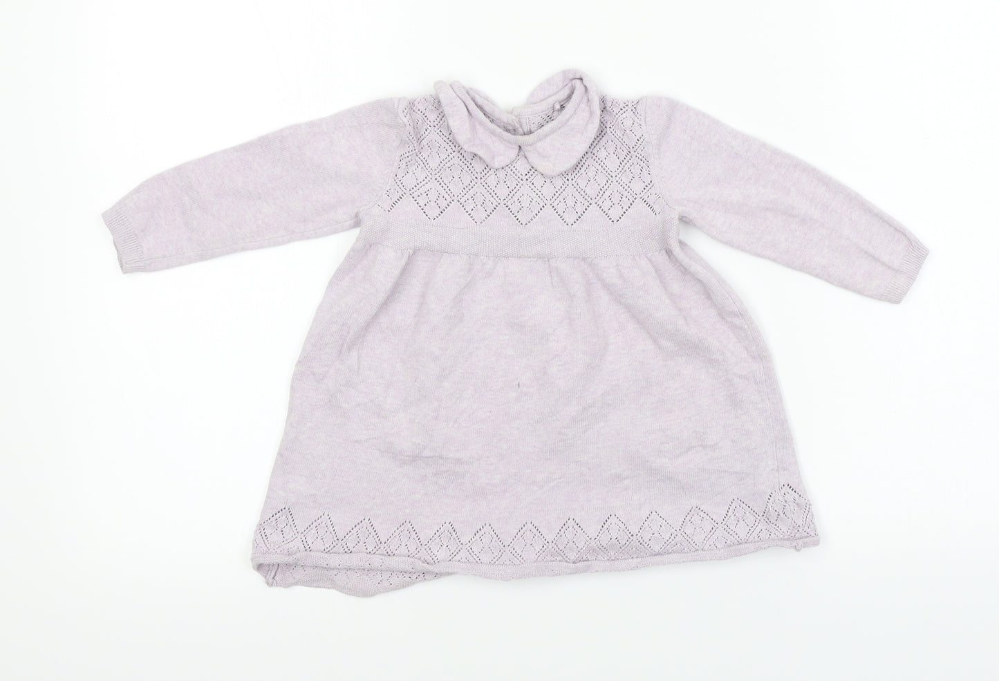 TU Girls Purple   A-Line  Size 9-12 Months