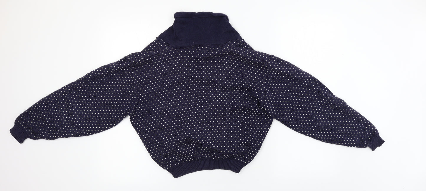 Preworn Womens Blue   Cardigan Jumper Size 12
