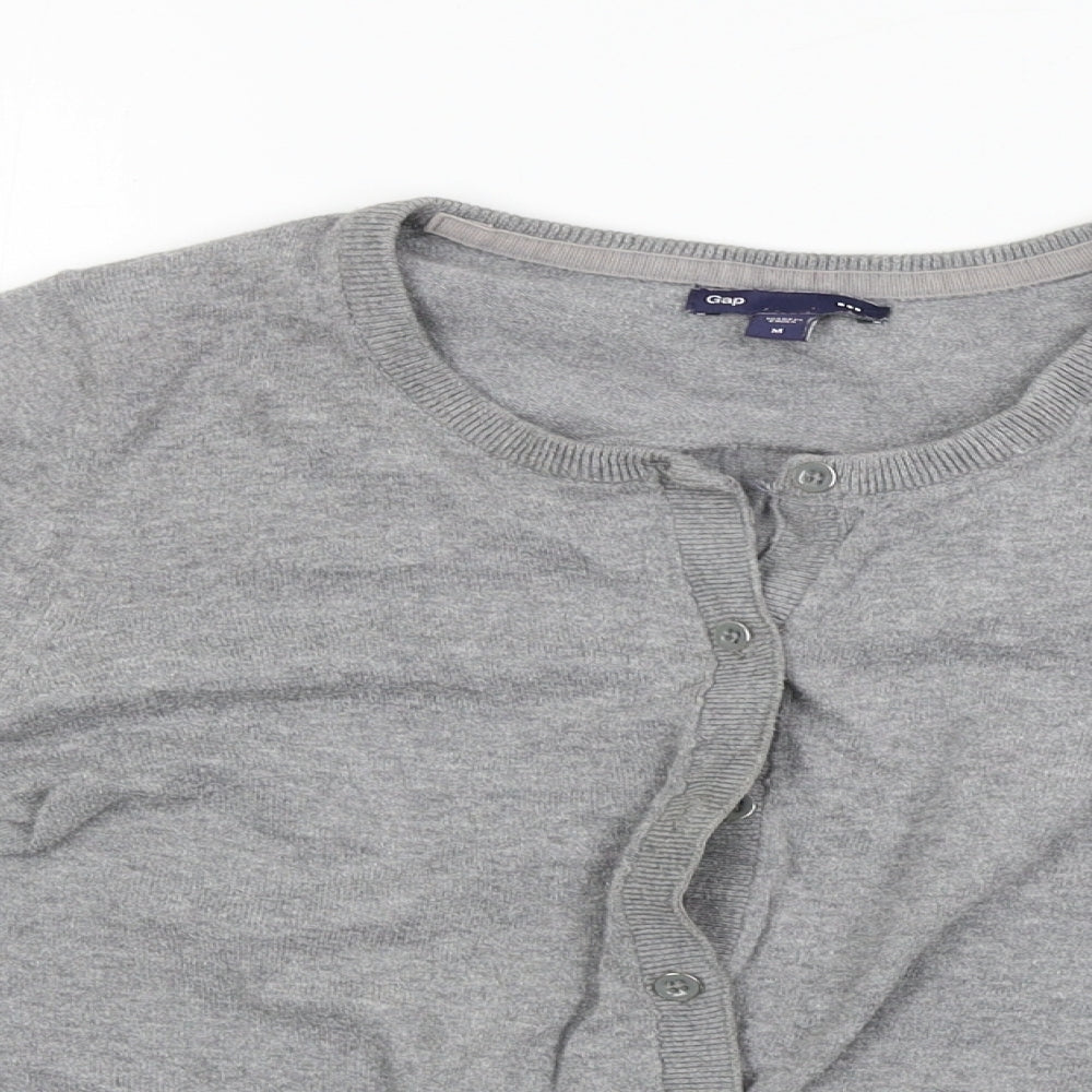 Gap  Womens Grey   Cardigan Jumper Size M