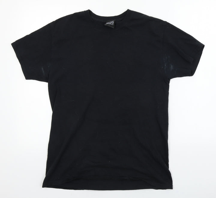 New Love Club  Mens Black    T-Shirt Size S
