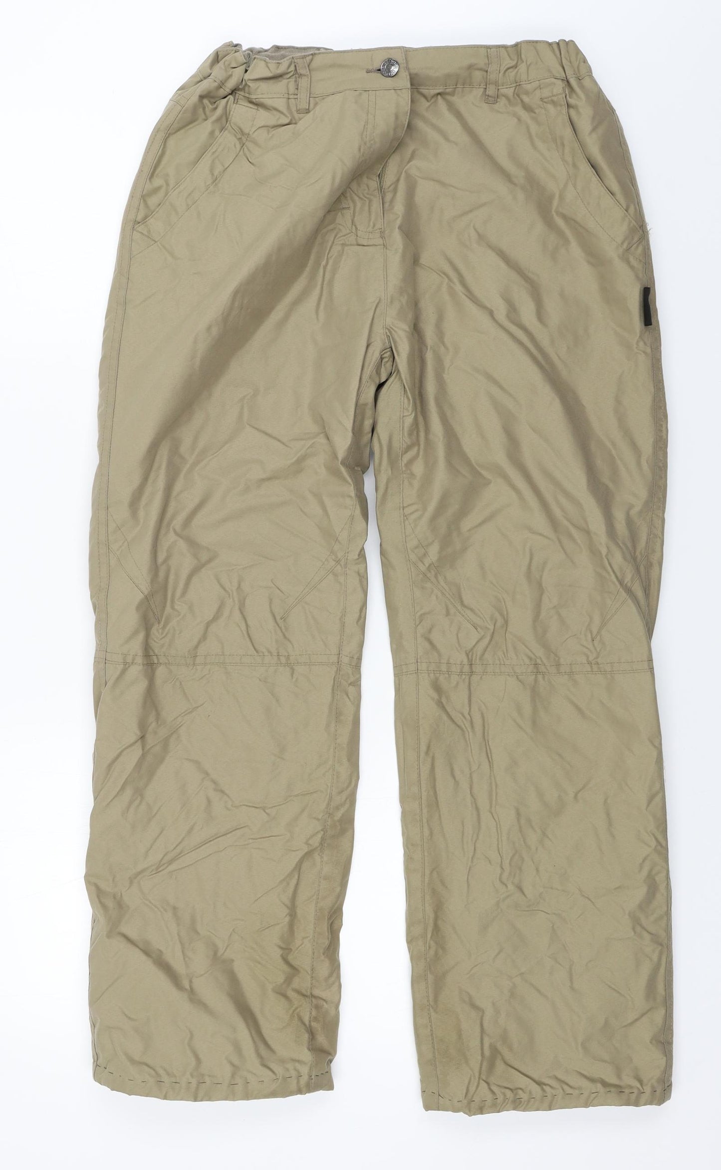 Crane  Mens Beige   Snow Pants Trousers Size S L24 in