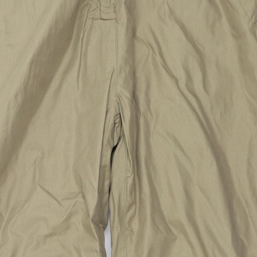 Crane  Mens Beige   Snow Pants Trousers Size S L24 in