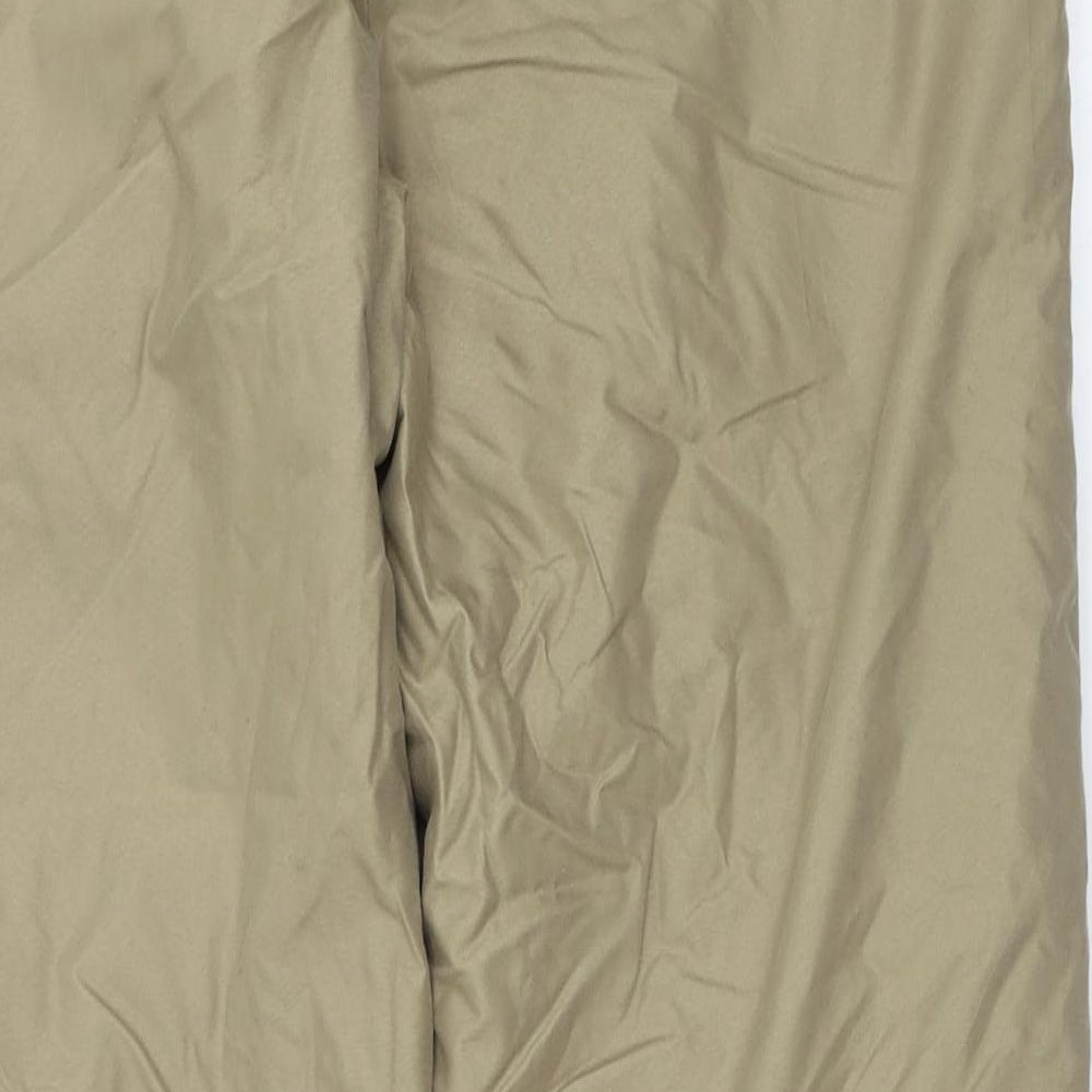 Crane  Mens Beige   Snow Pants Trousers Size S L24 in