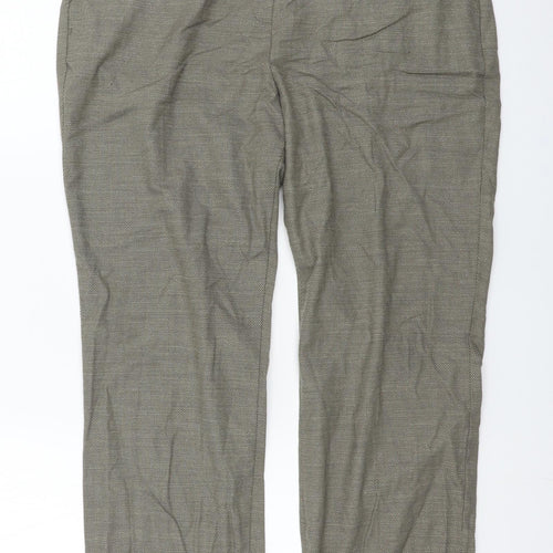 Marks and Spencer Womens Beige   Trousers  Size 18 L25 in