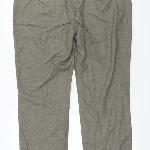 Marks and Spencer Womens Beige   Trousers  Size 18 L25 in