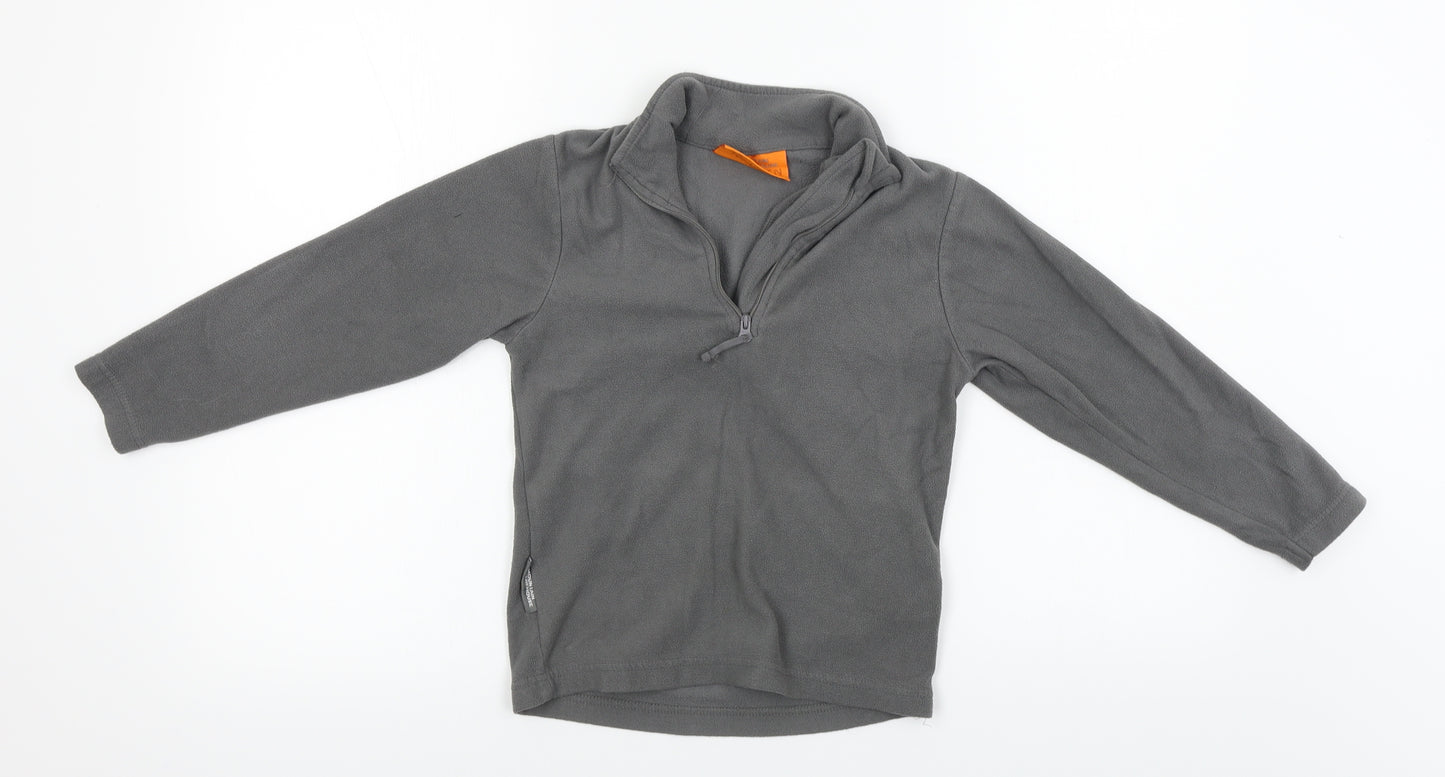 Mountain Warehouse  Boys Grey   Henley Jumper Size 7-8 Years