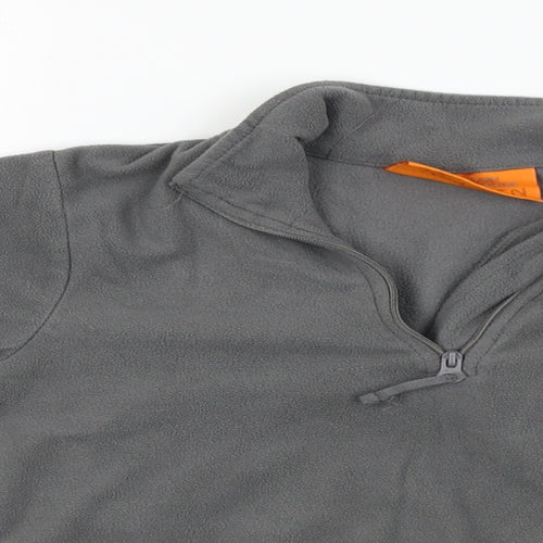 Mountain Warehouse  Boys Grey   Henley Jumper Size 7-8 Years