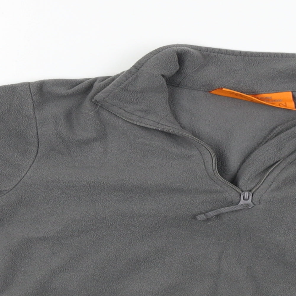 Mountain Warehouse  Boys Grey   Henley Jumper Size 7-8 Years