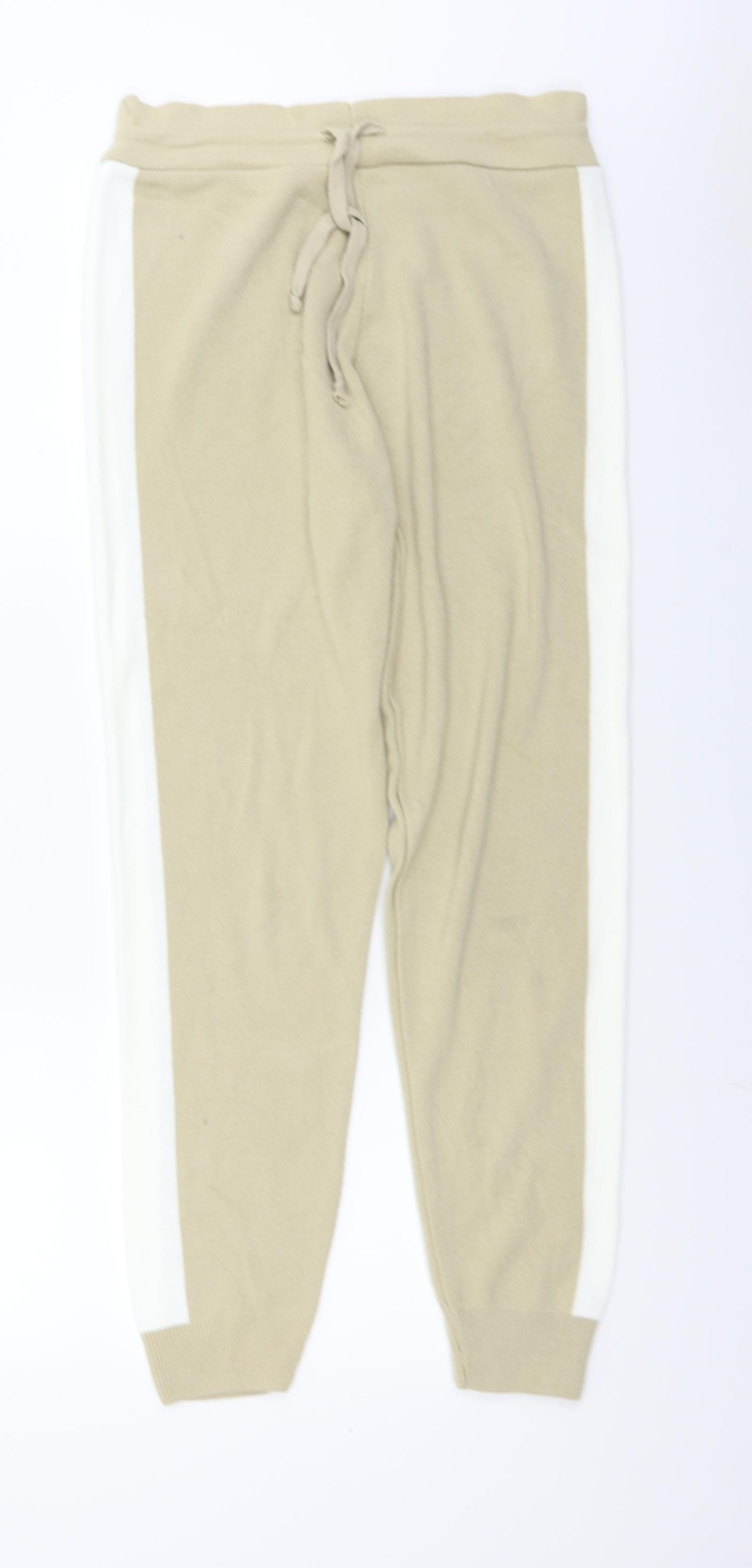 Preworn  Womens Beige   Sweatpants Trousers Size 8 L26 in