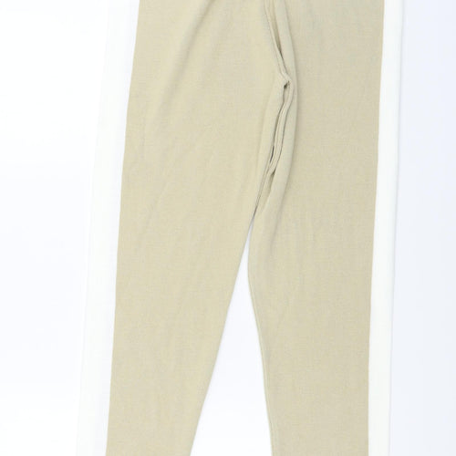 Preworn  Womens Beige   Sweatpants Trousers Size 8 L26 in