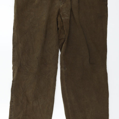 Preworn  Womens Brown   Trousers  Size 38 in L26 in