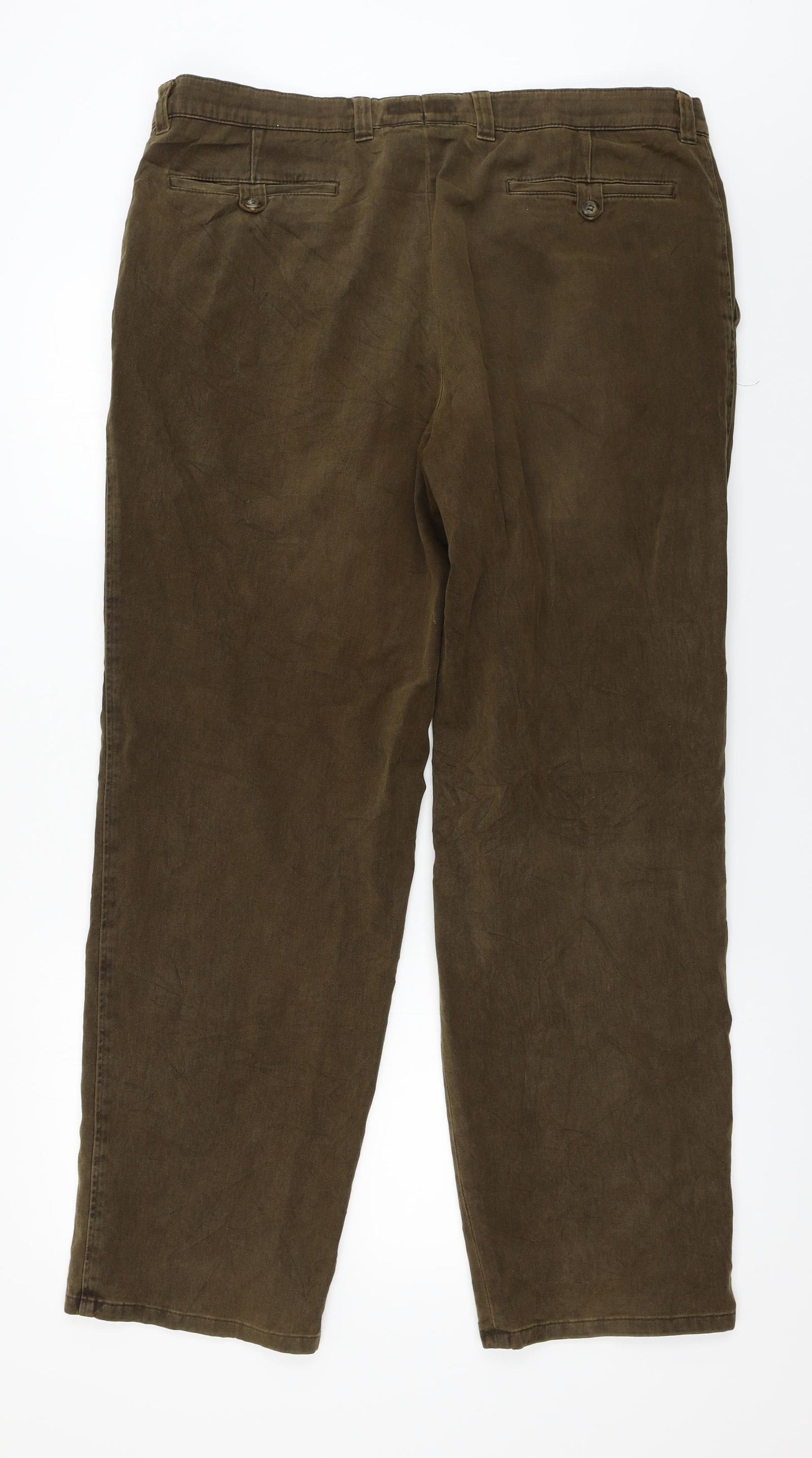 Preworn  Womens Brown   Trousers  Size 38 in L26 in