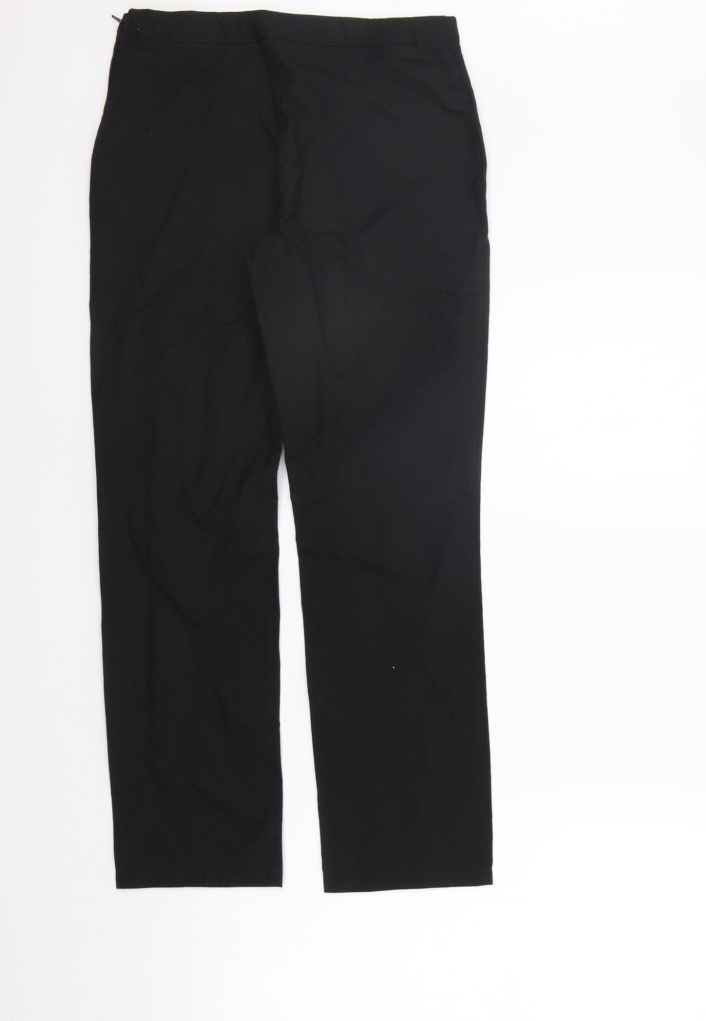 George Girls Black Ikat  Chino Trousers Size 12-13 Years