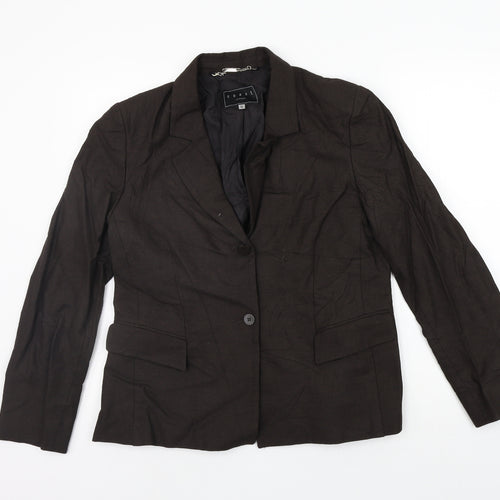 Coast Womens Brown   Jacket Suit Size 16