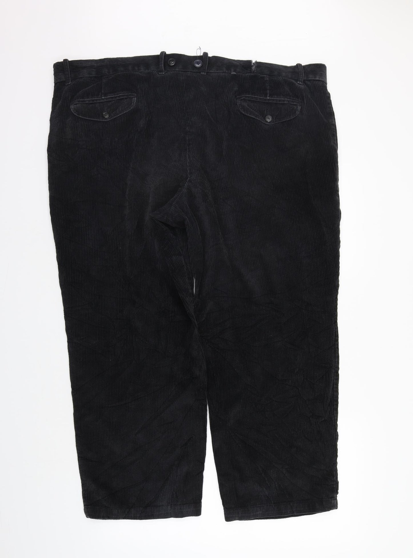 Marks and Spencer Mens Black   Trousers  Size 46 in L29 in