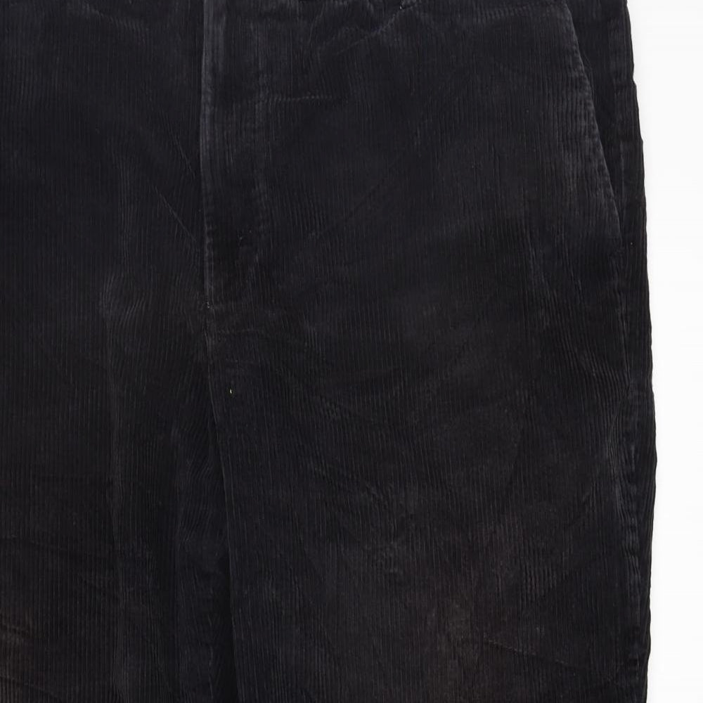 Marks and Spencer Mens Black   Trousers  Size 46 in L29 in