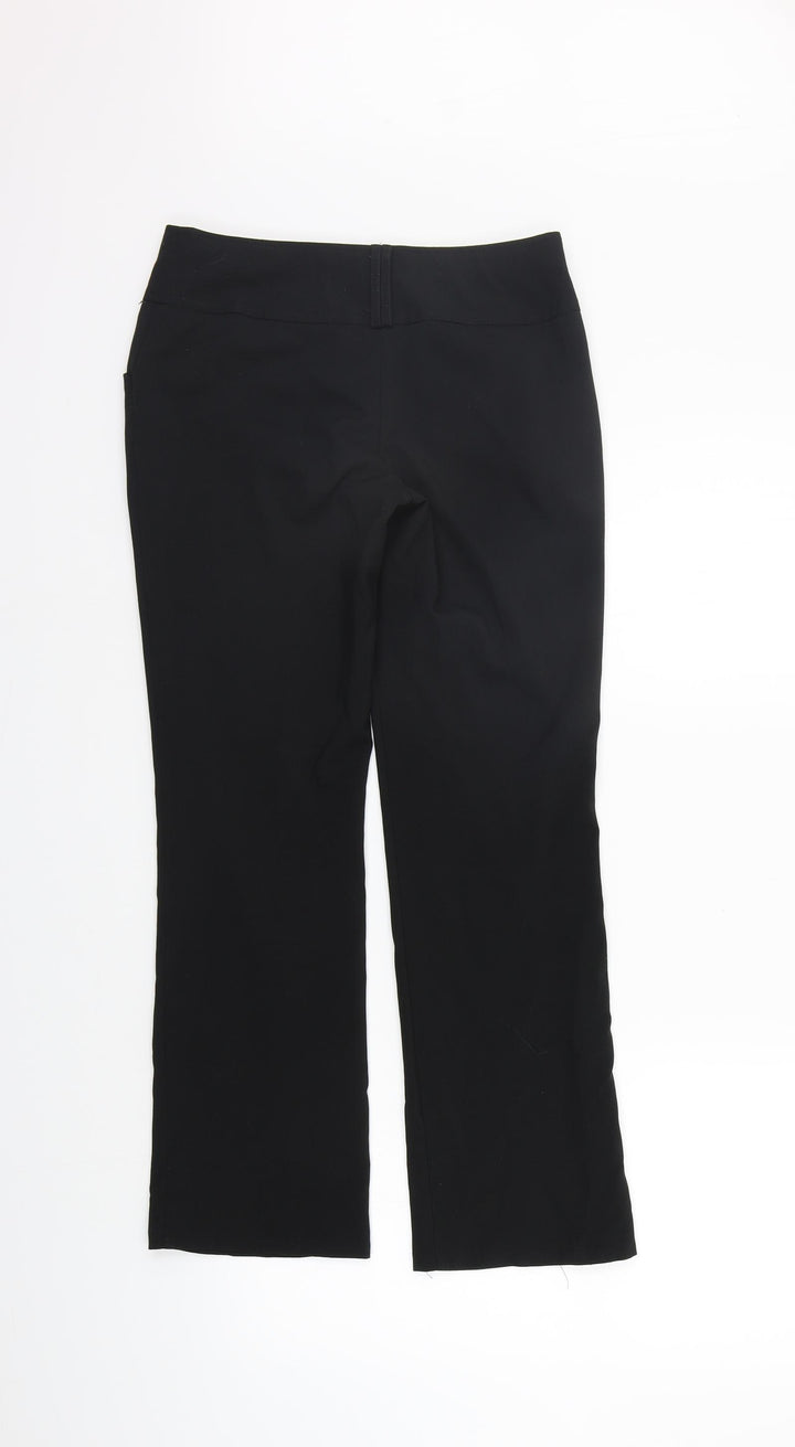 George Girls Black   Chino Trousers Size 11-12 Years