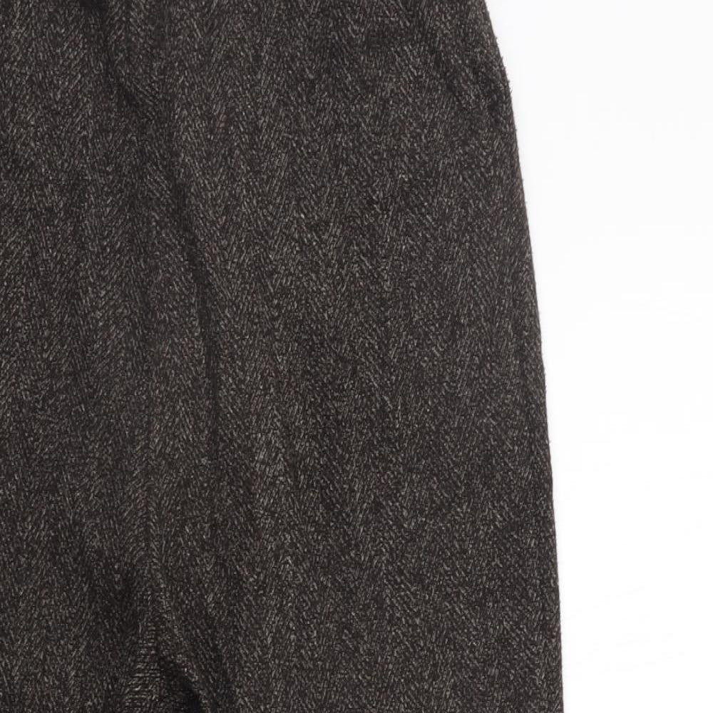 Preworn Womens Brown   Sweatpants Trousers Size 18 L24 in - Elastic Waist Band