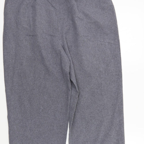 Bonmarché Womens Grey   Trousers  Size 14 L23 in