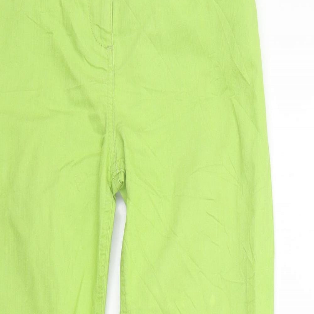 Per Una Womens Green   Sweatpants Trousers Size 8 L21 in