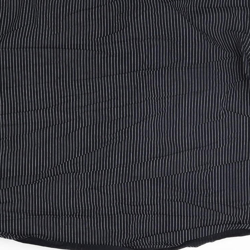 NEXT Mens Black Polka Dot   Button-Up Size XL