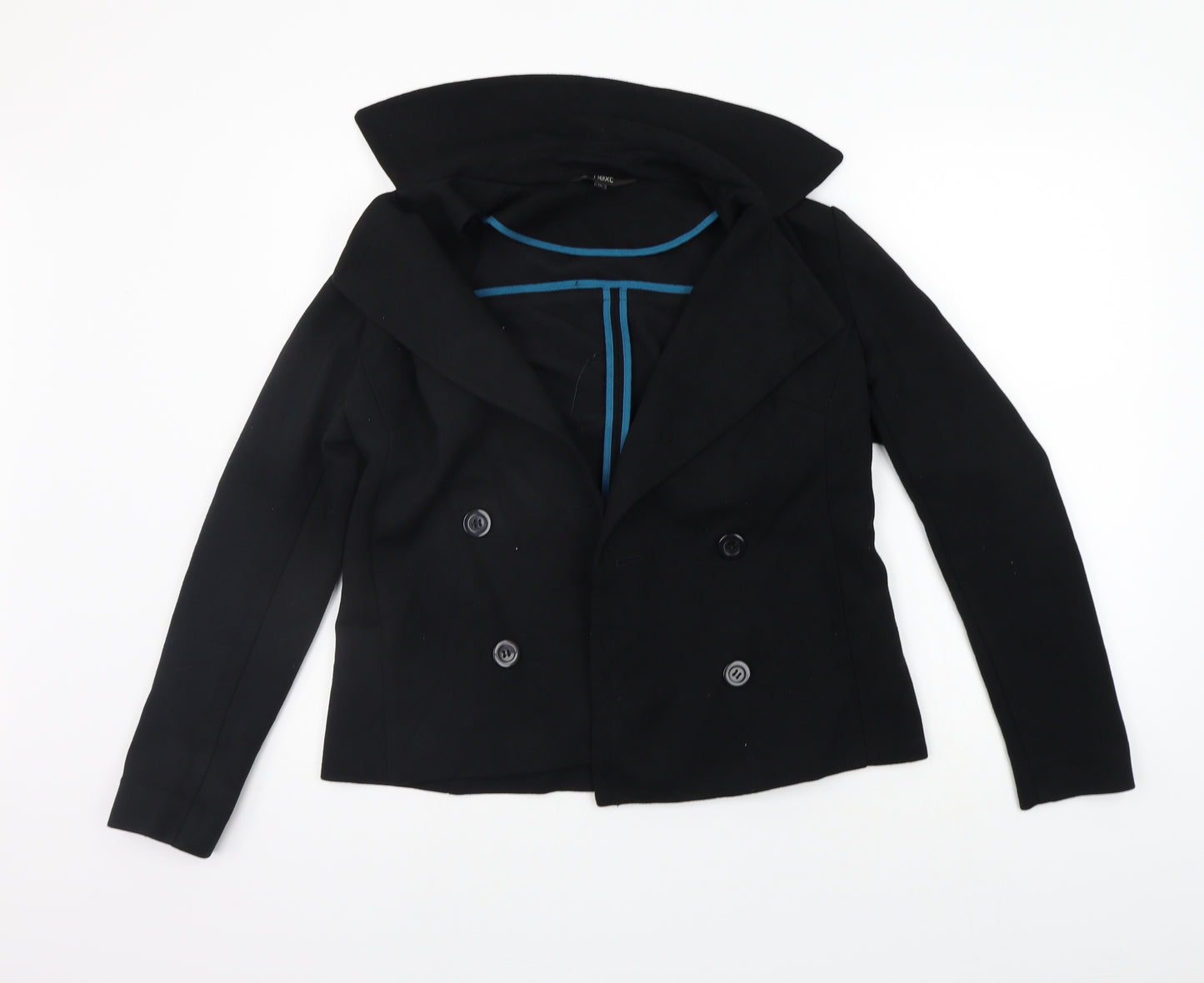 Next  Womens Black   Jacket Coat Size 10