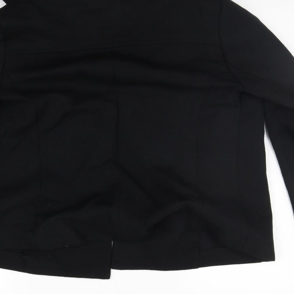 Next  Womens Black   Jacket Coat Size 10