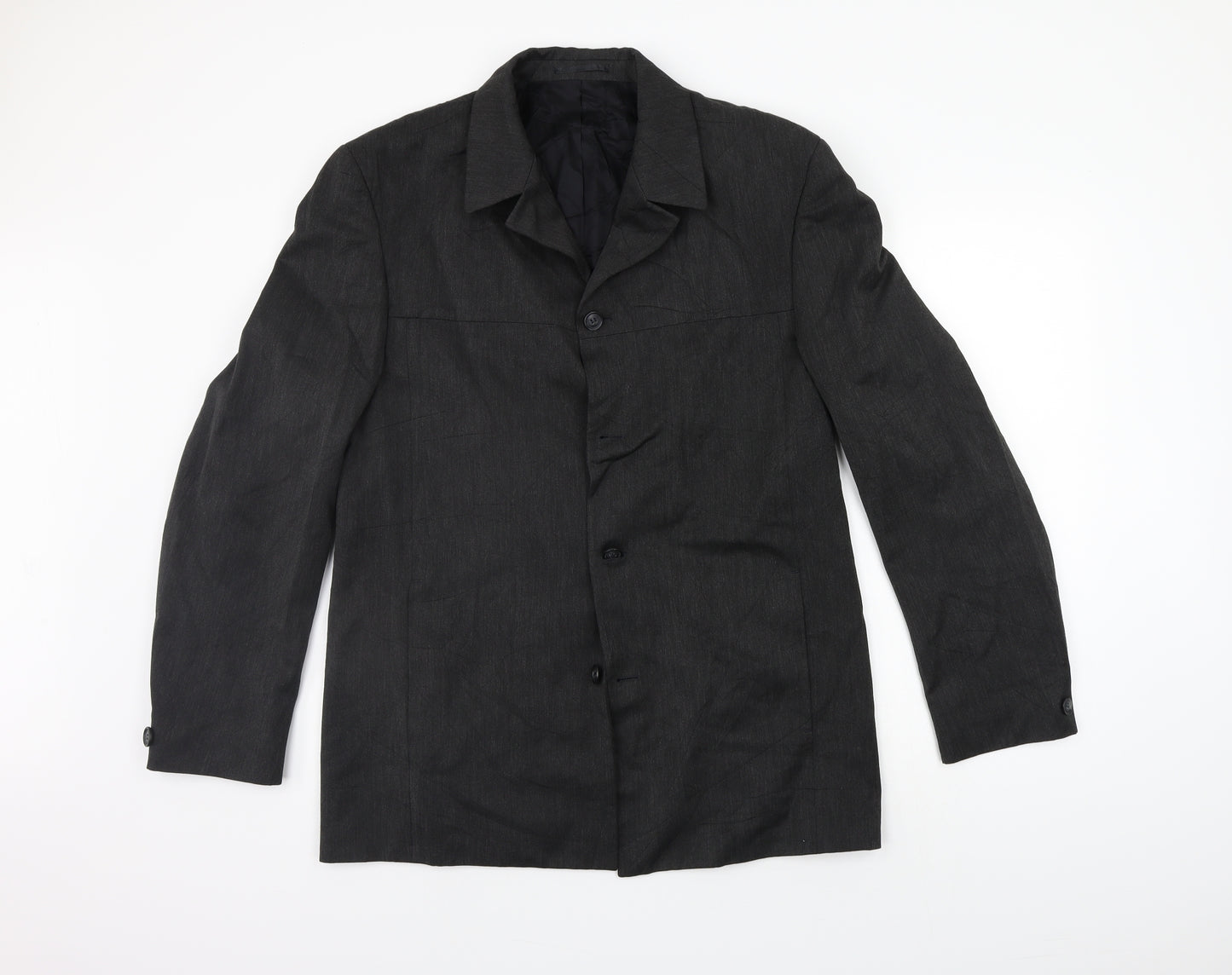 ARMANDO Womens Grey   Jacket Suit Jacket Size 12