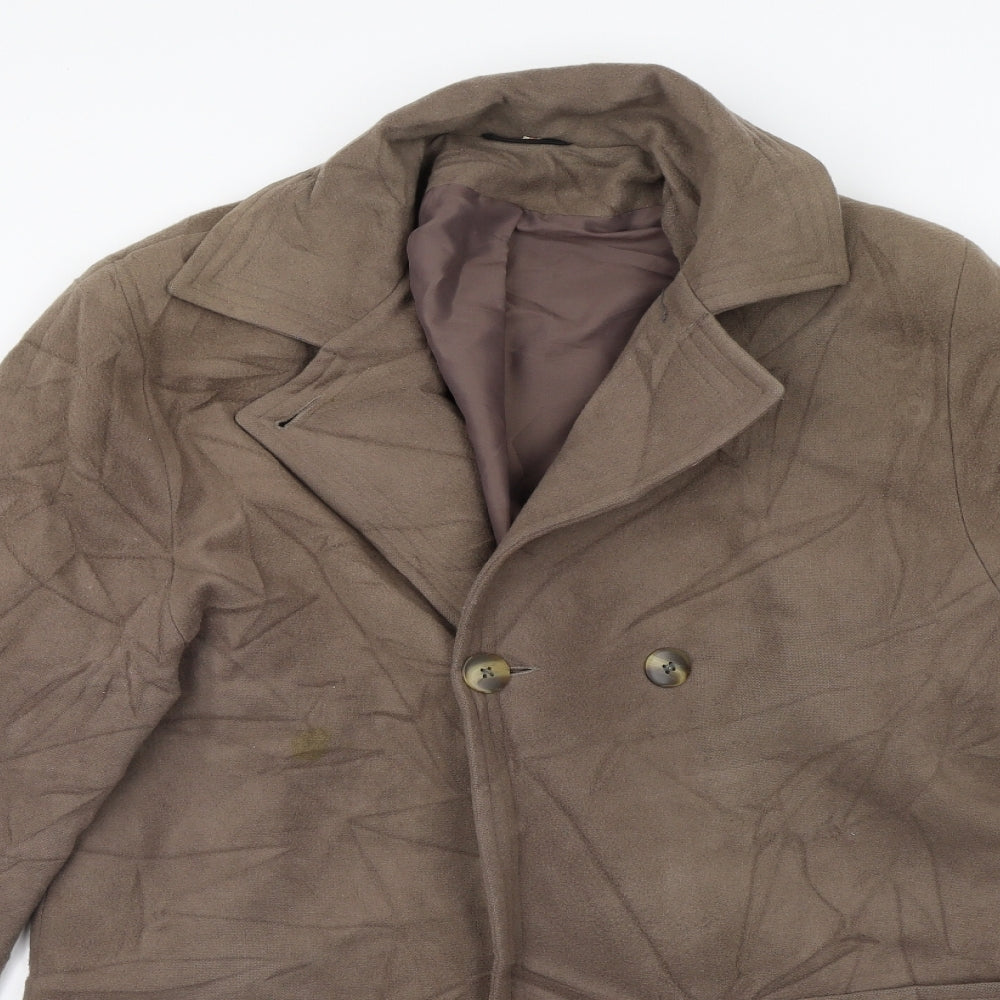 Finesse Womens Brown   Jacket Coat Size L  - washable mark