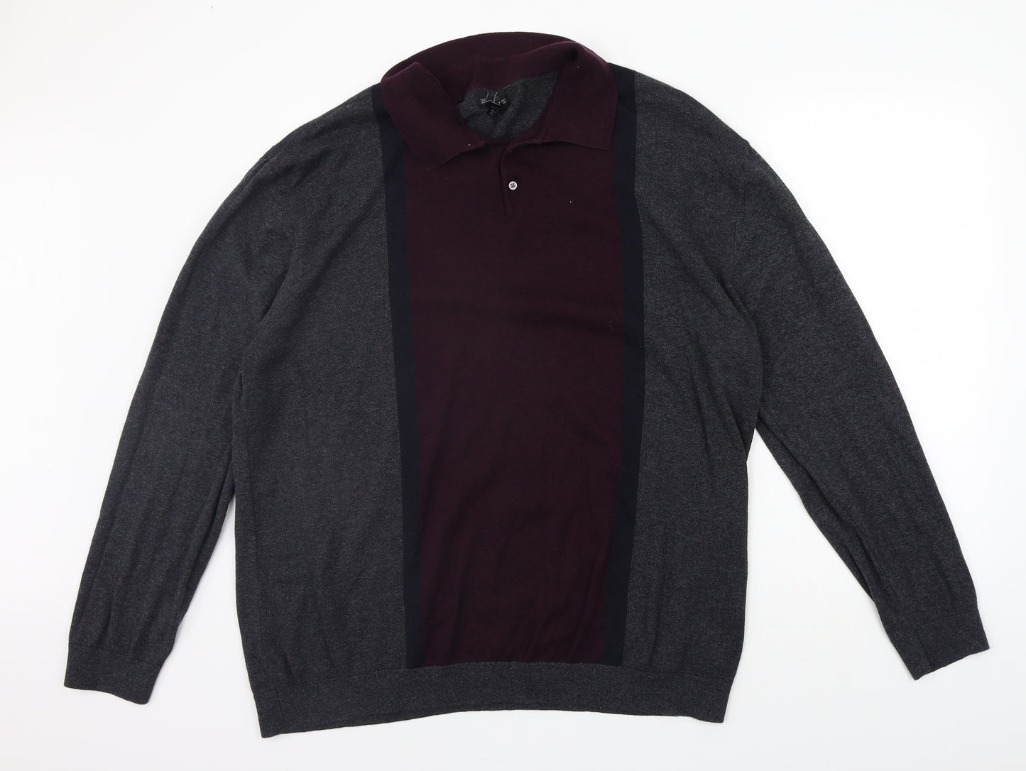 NEXT Mens Grey    Polo Size 3XL