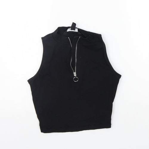 New Look Girls Black   Basic T-Shirt Size 10-11 Years