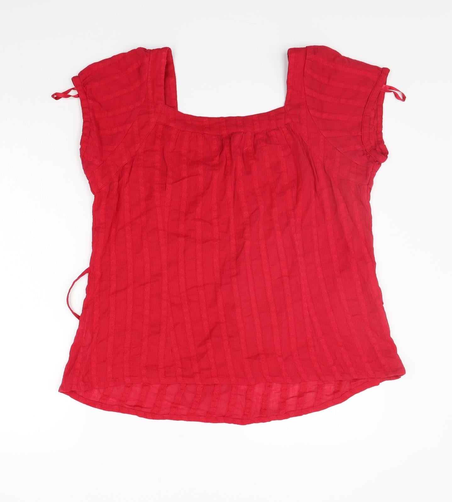 BHS Womens Red   Basic Polo Size 18