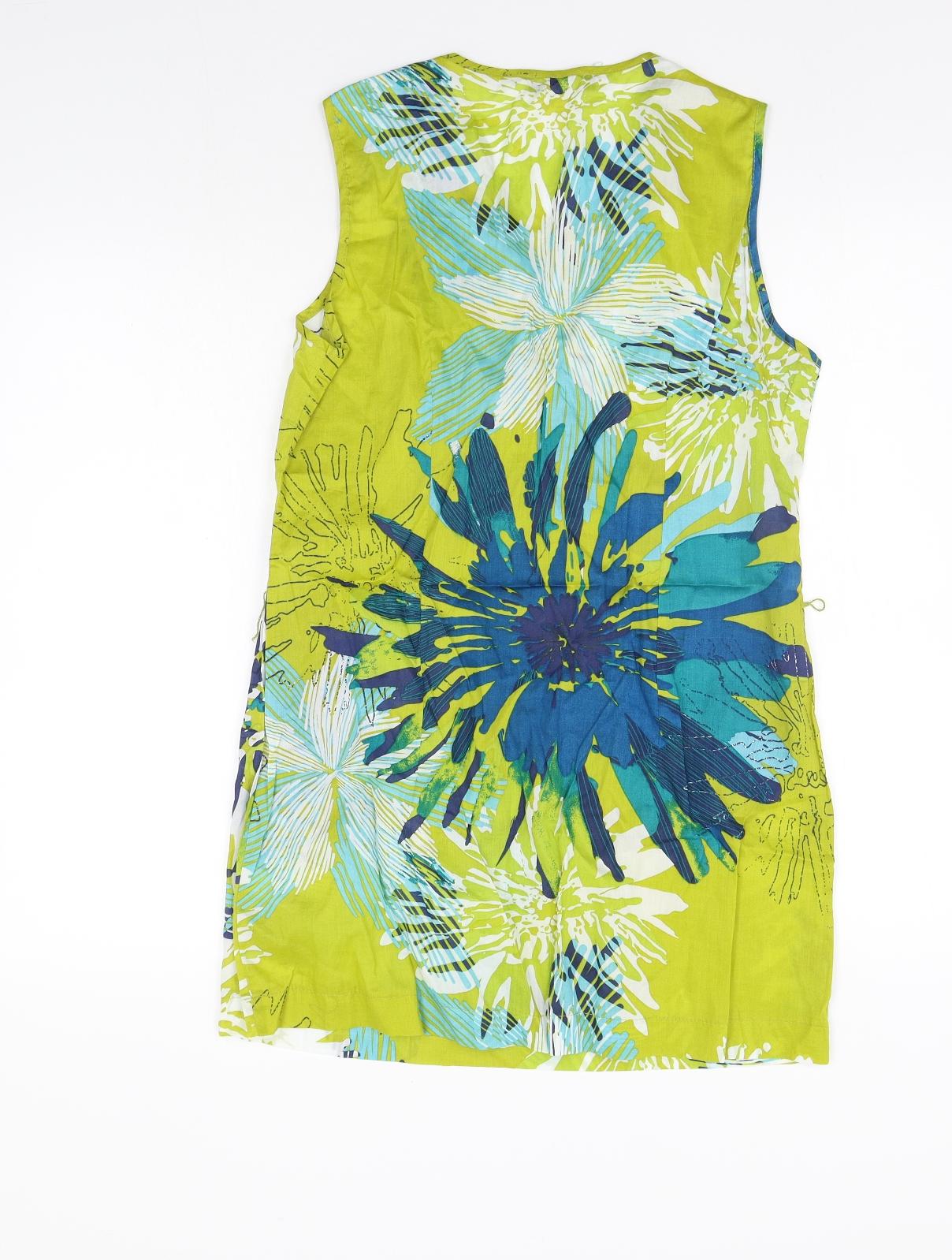 George Womens Yellow Floral    Size 12