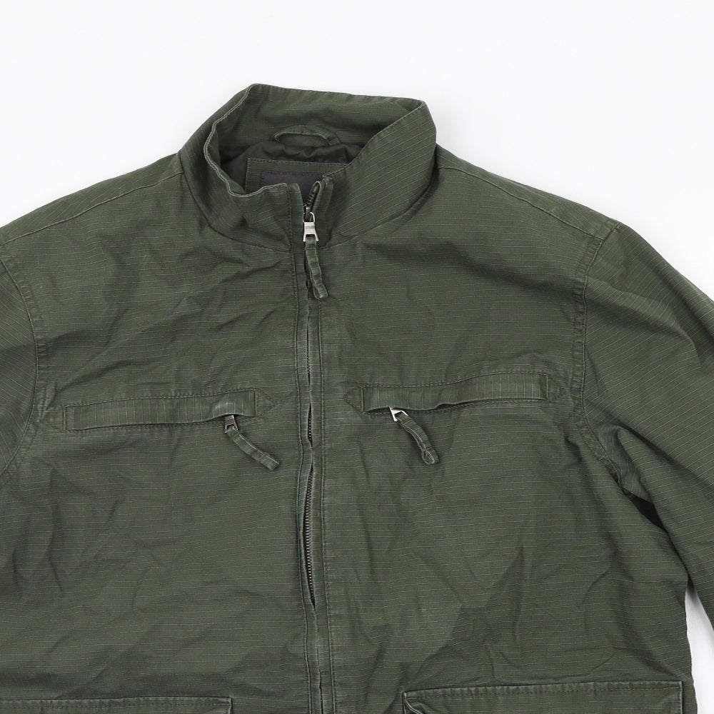 NEXT Mens Green Houndstooth  Jacket Coat Size M