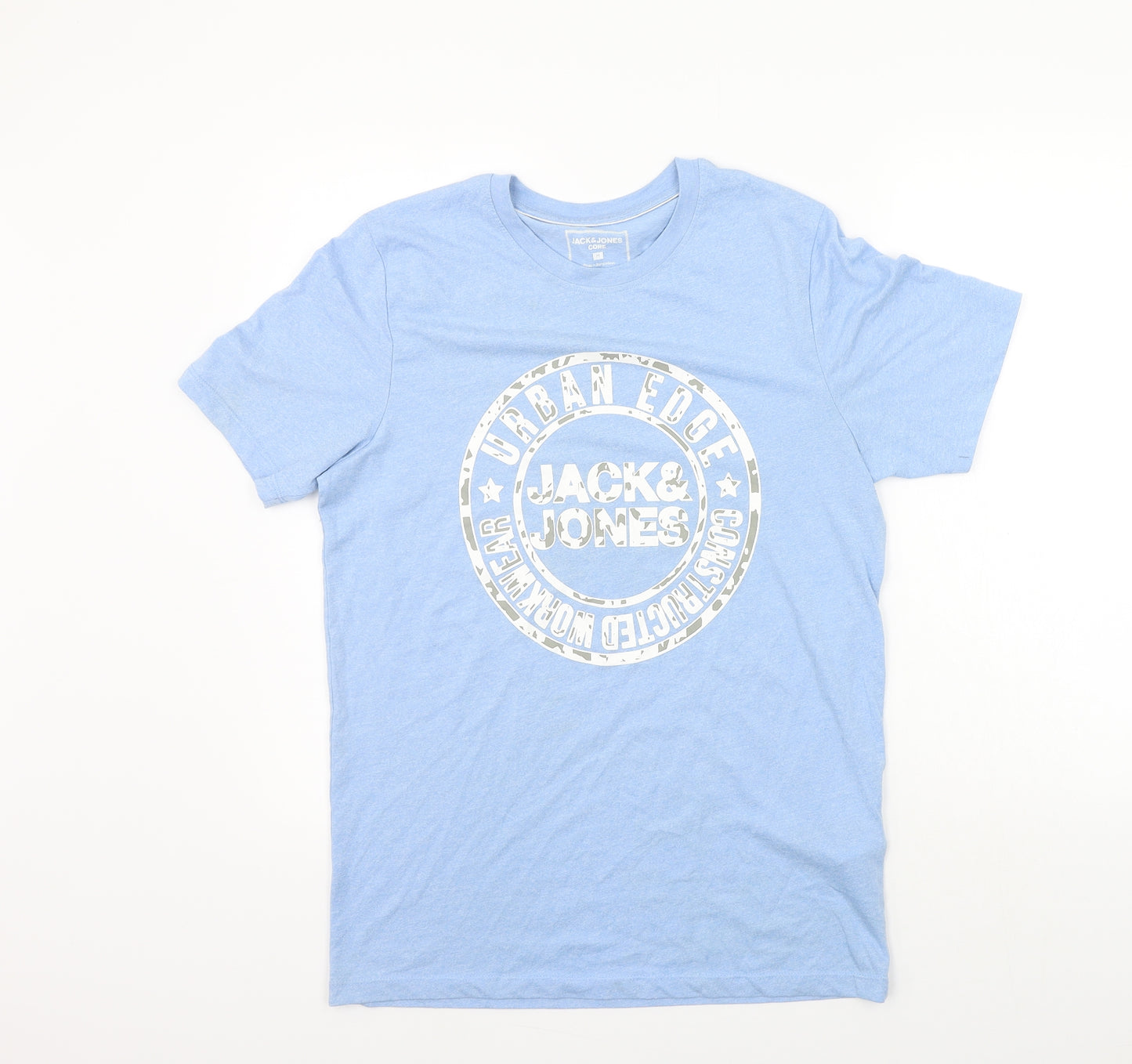 Janie and Jack Mens Blue    T-Shirt Size M