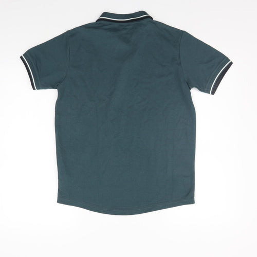 Firetrap Boys Green   Basic Polo Size 13 Years