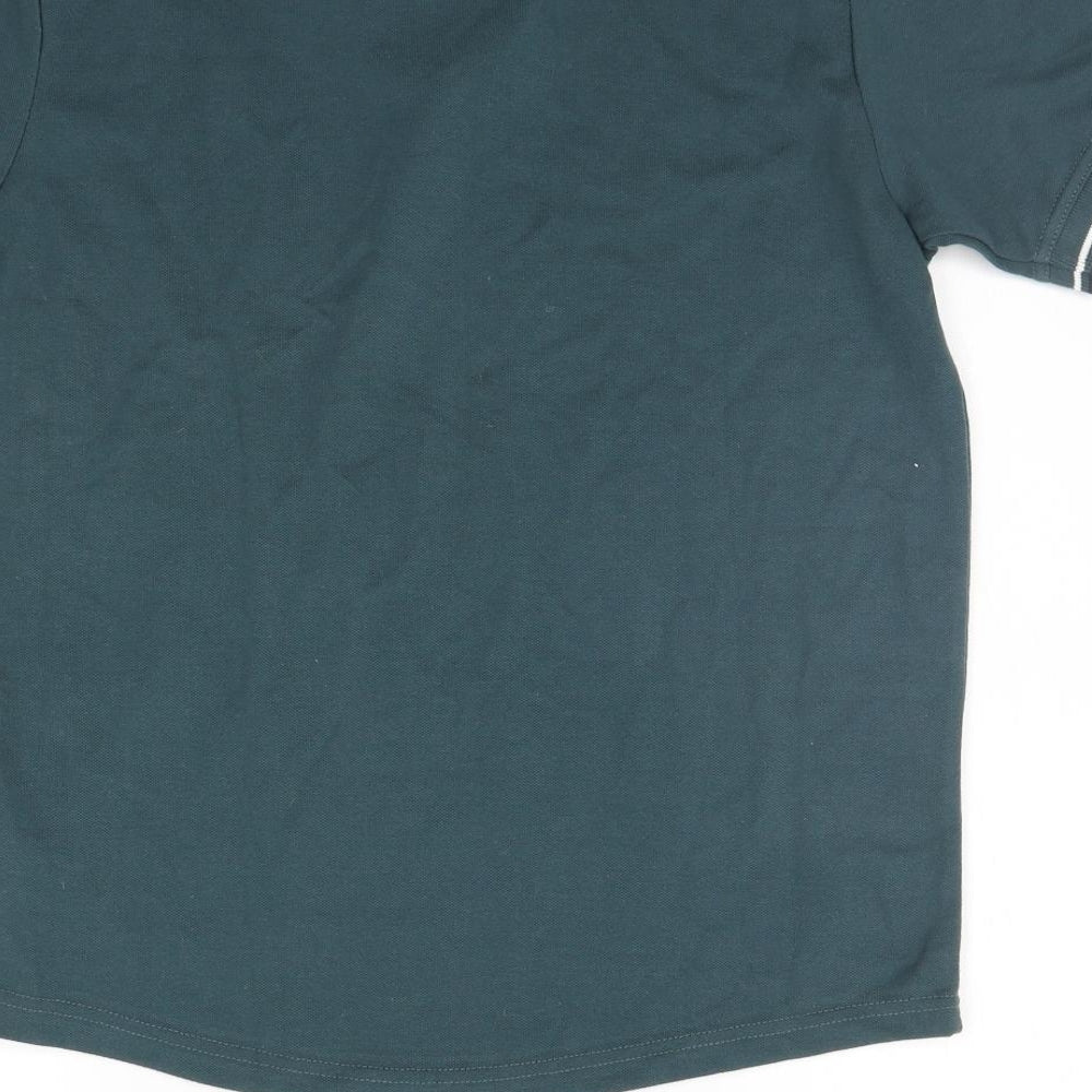 Firetrap Boys Green   Basic Polo Size 13 Years