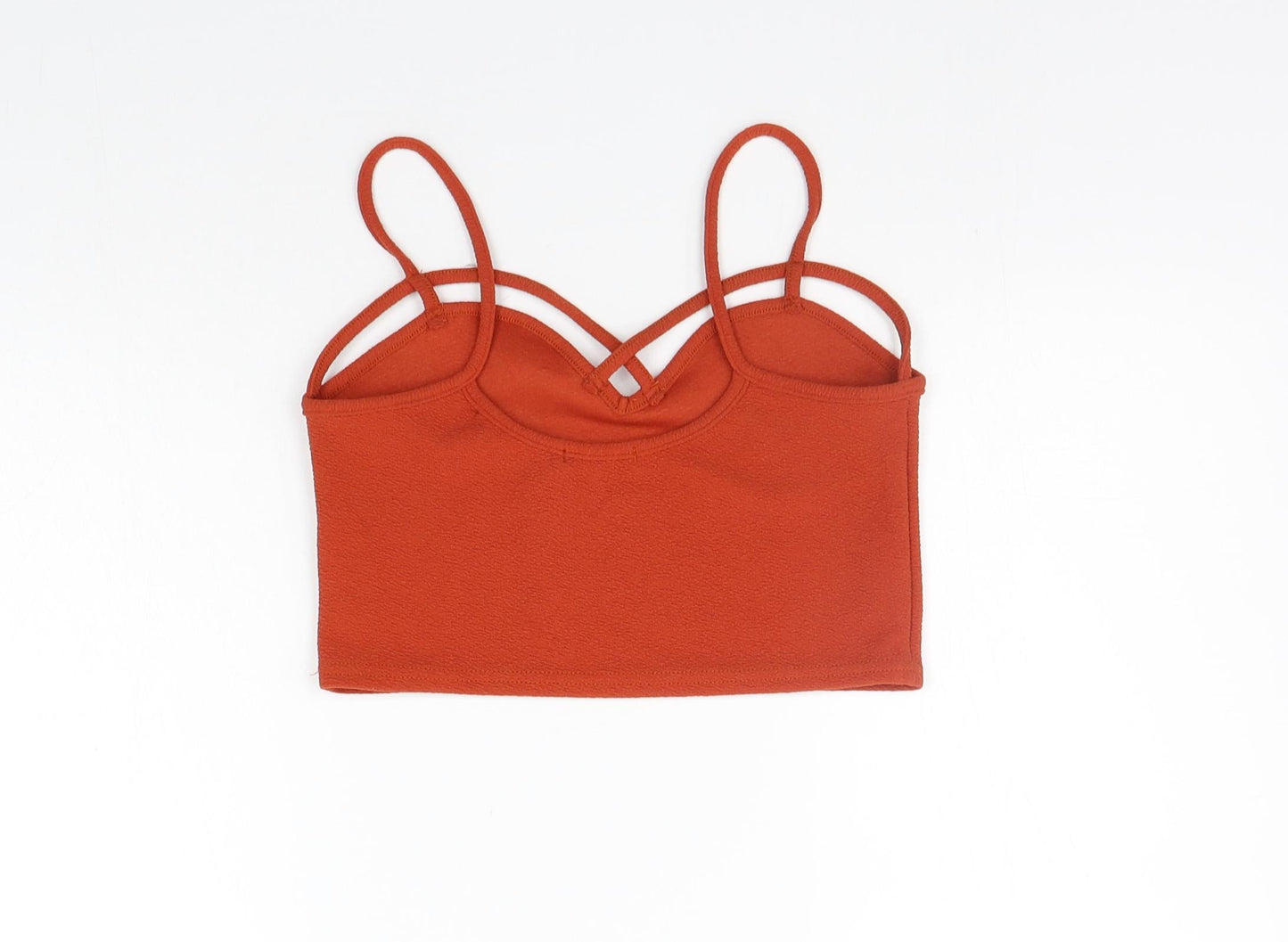 Boohoo Womens Orange    Tank Size 10