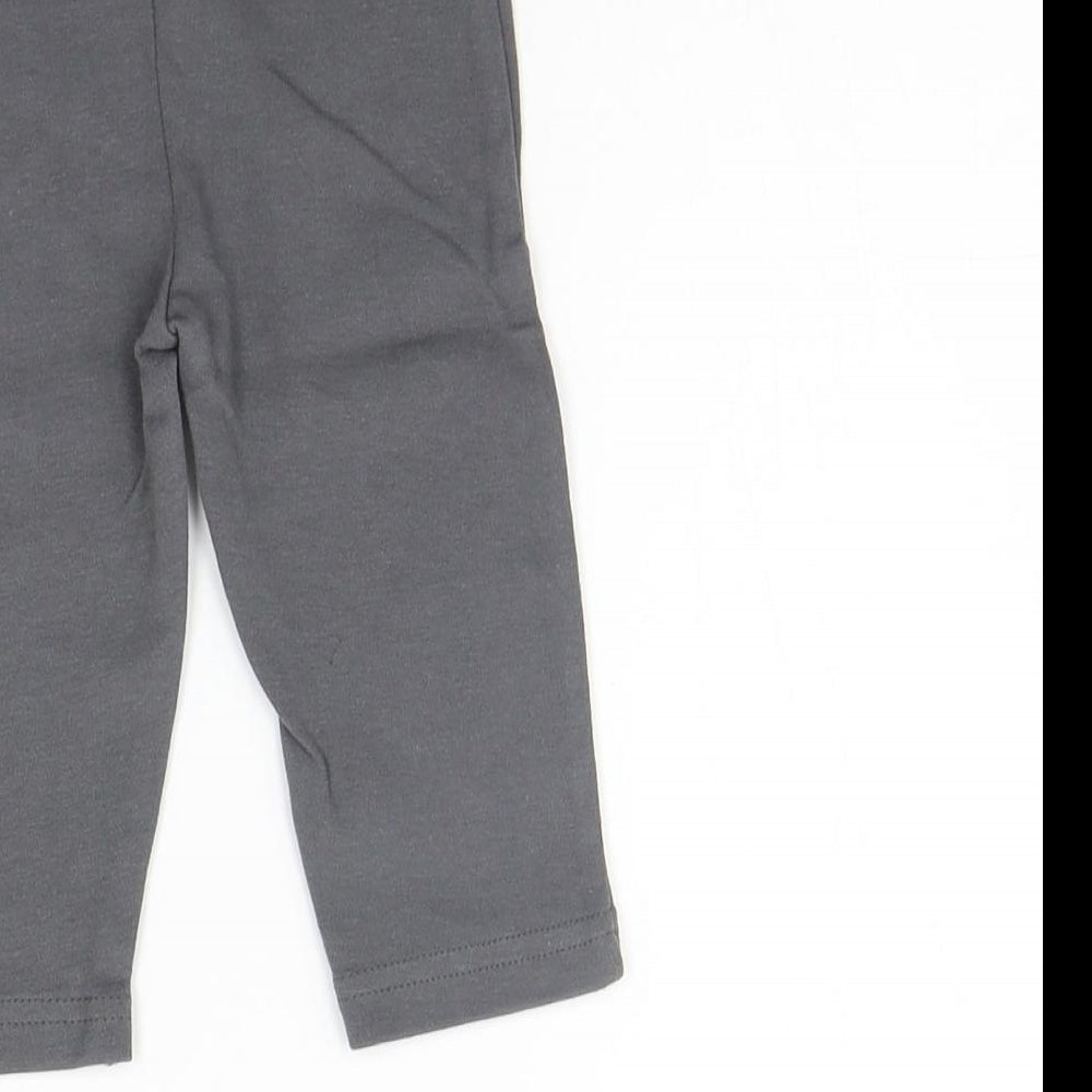sterling baby  Girls Grey   Jogger Leggings Size 9 Months