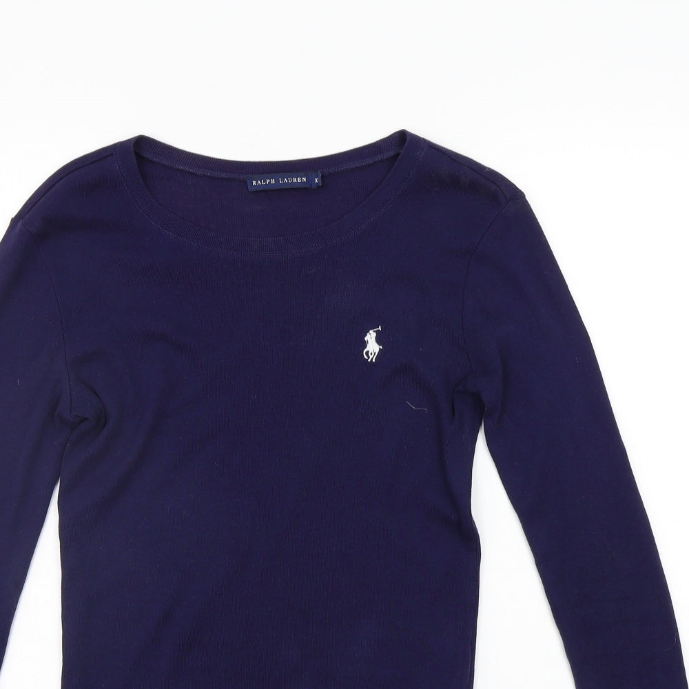 Ralph Lauren Womens Black   Pullover Jumper Size XS