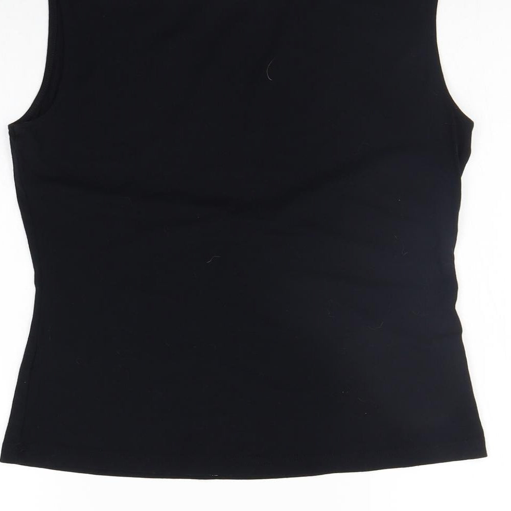 Marks and Spencer Womens Black   Basic T-Shirt Size 12