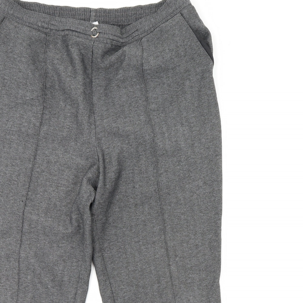 m&s Womens Grey   Trousers  Size 16 L29 in